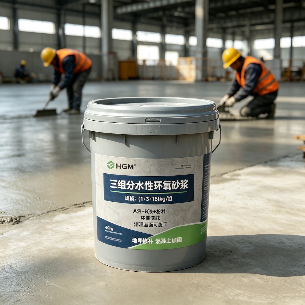 秦安三组份水性环氧砂浆